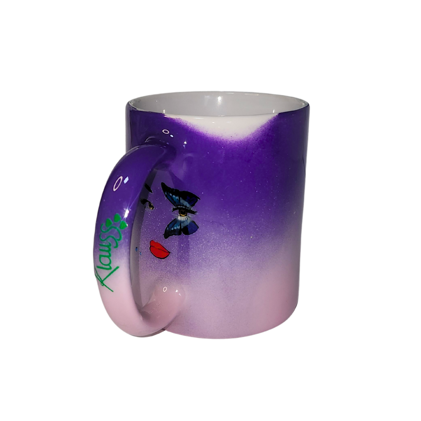 Taza Morada de Mujer