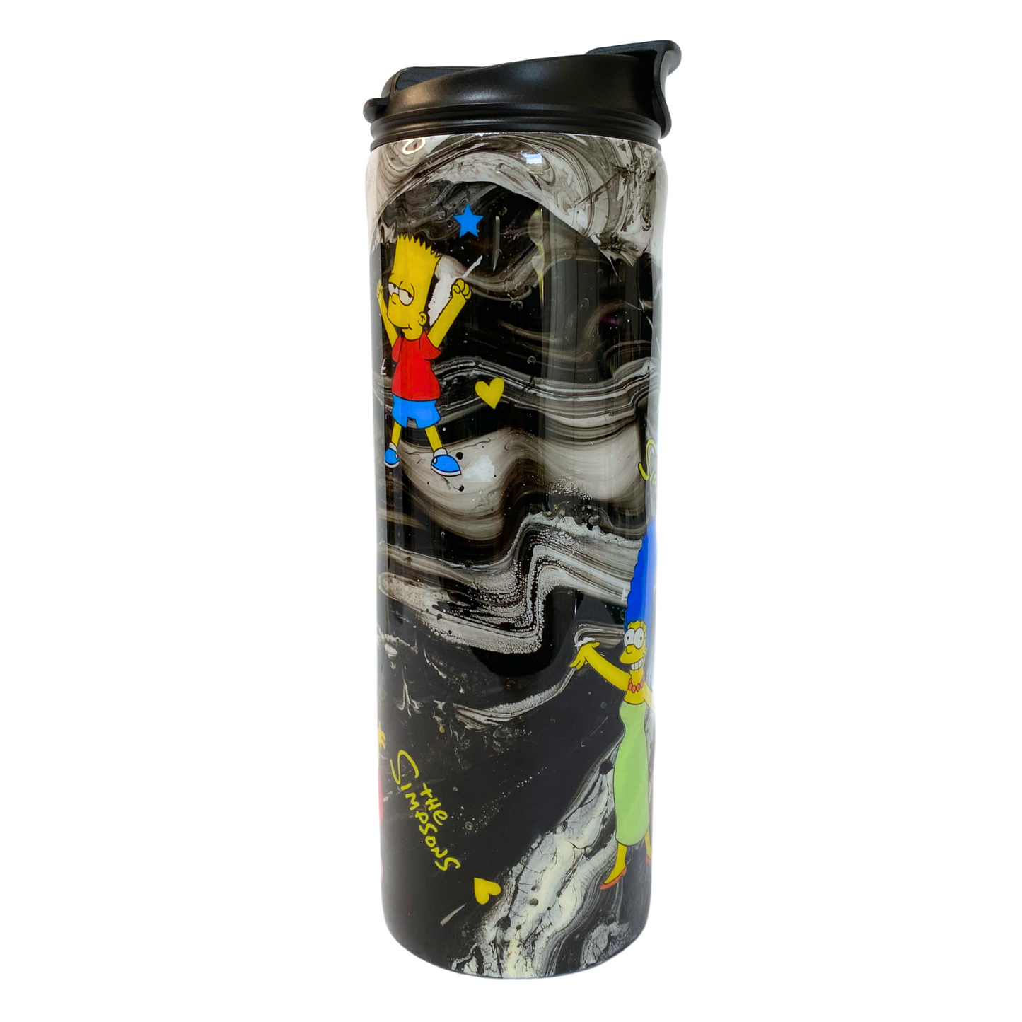 Termo de Acero Inoxidable Los Simpson