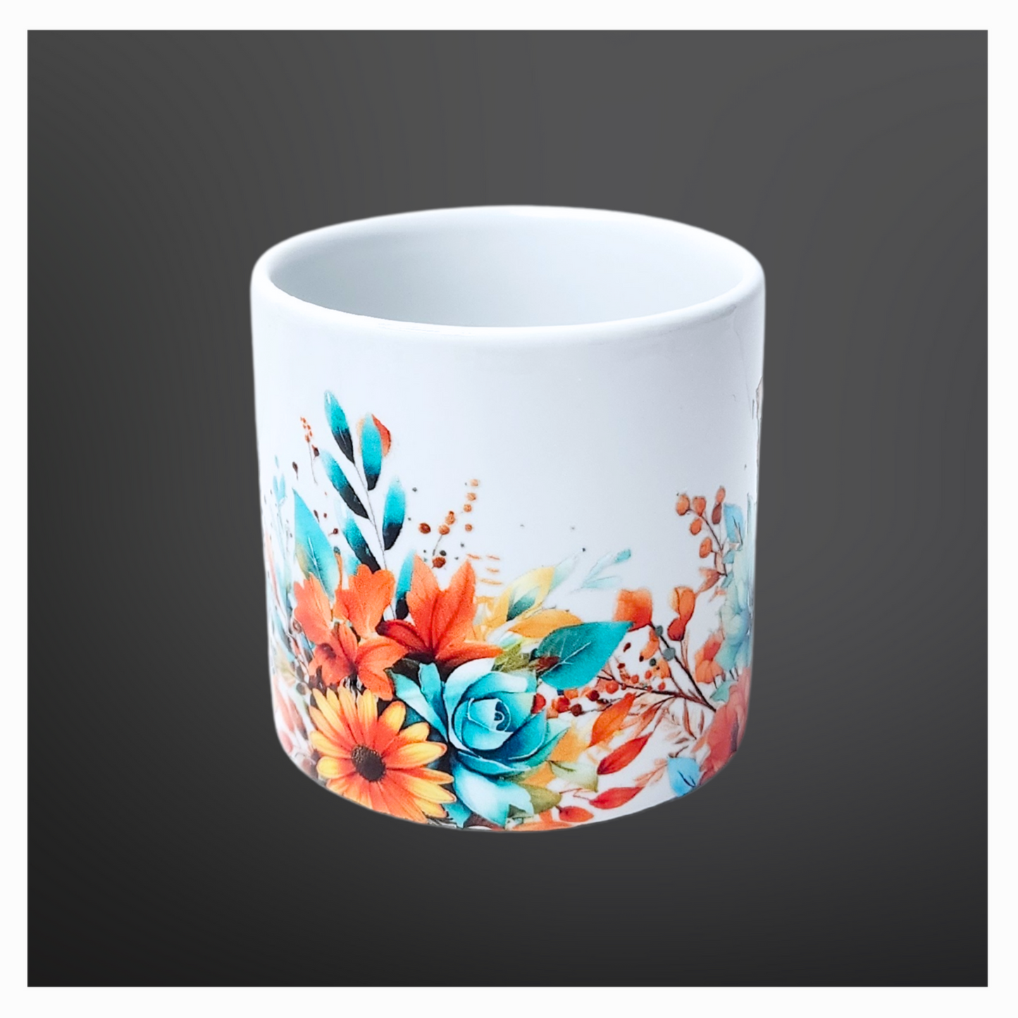 Taza Pequeña Flores