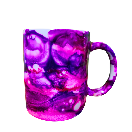 Taza de Diseño Morado