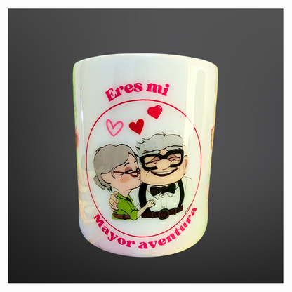 Taza Up "Eres mi Mayor Aventura"