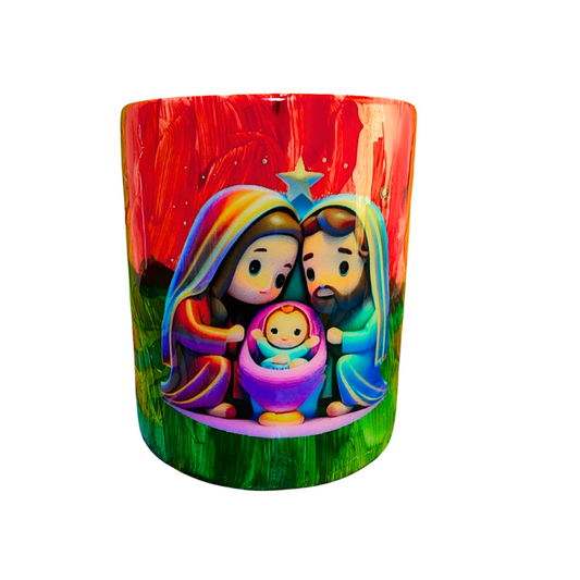 Taza Navideña "Nacimiento"