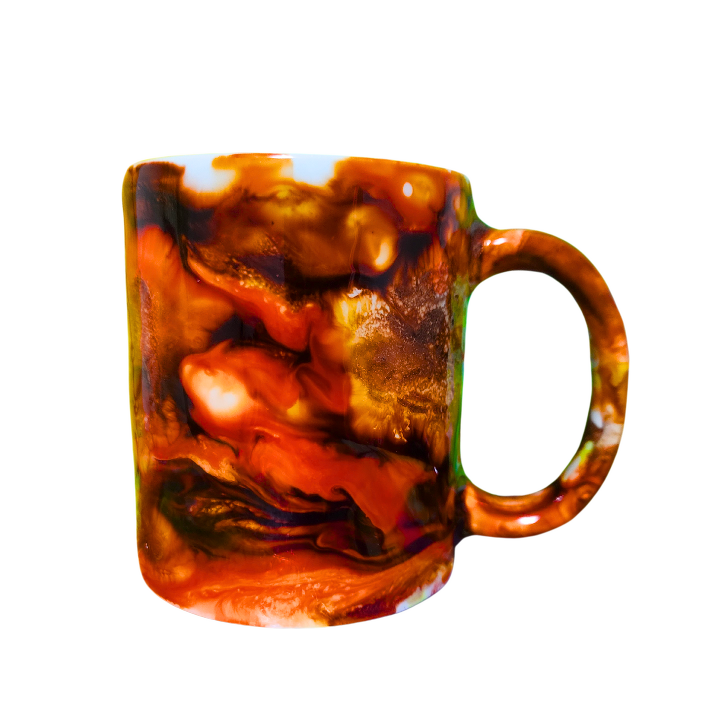 Taza con Diseño Naranja-3