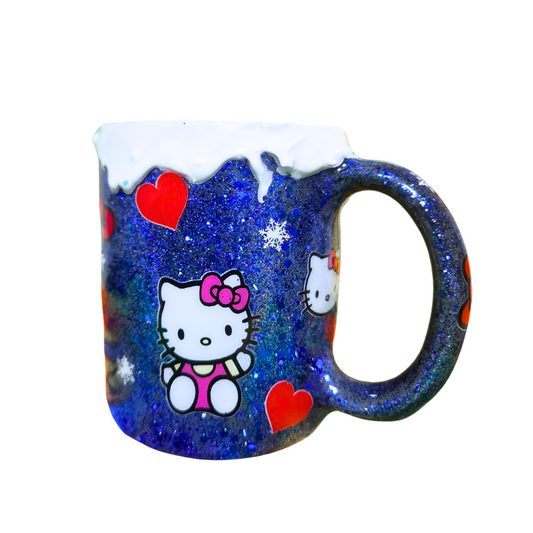 Taza Navideña Hello Kitty