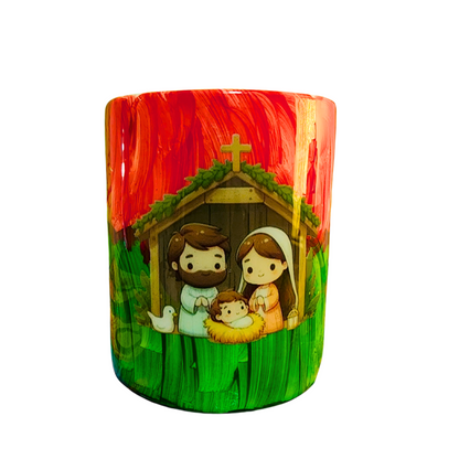 Taza Navideña "Nacimiento"-2