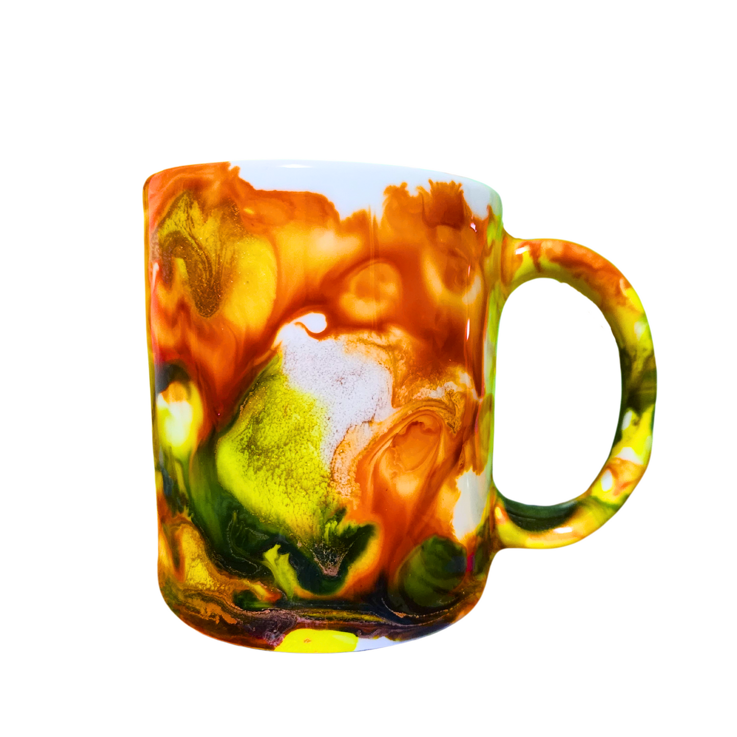 Taza con Diseño Naranja-2