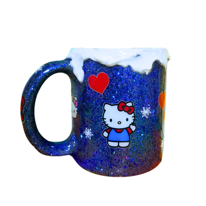 Taza Navideña Hello Kitty