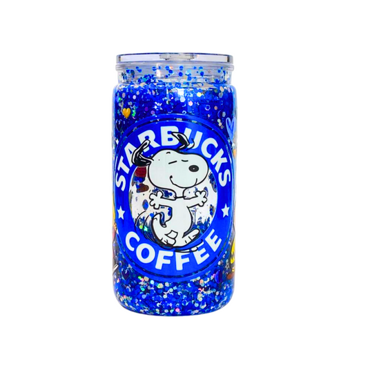 Vaso de Plástico Doble Pared Snoopy