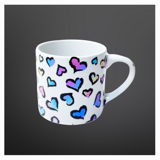 Taza Pequeña de Corazones