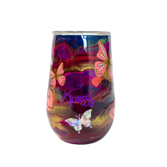 Vinero de Diseño con Corazones y Mariposas