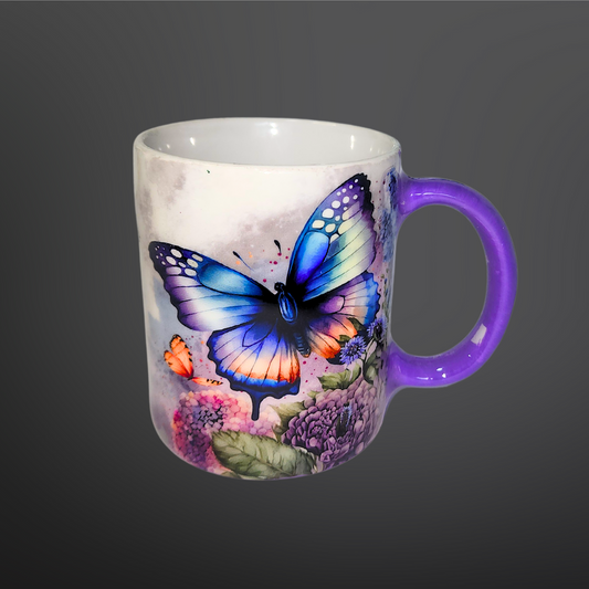Taza Mom con Mariposas